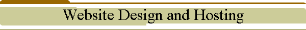 Website Design and Hosting